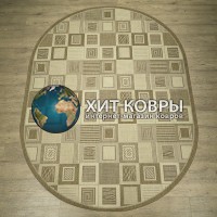 Российский ковер Флурлюкс 51004-50122 овал